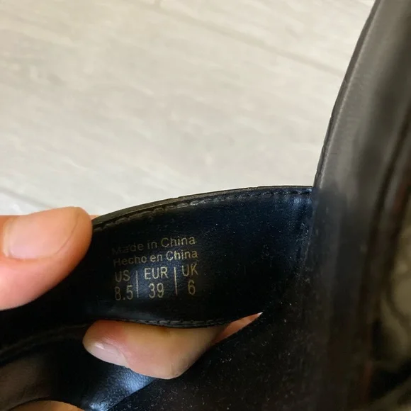 Aldo platform shoes heels new never worn 8.5 us - Picture 7 of 10